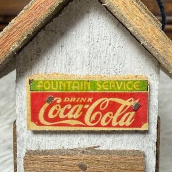 Vintage Coca-Cola Wood Country Store Ornament - Picture 8 of 10